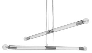 Lampadario su fune BASTONE WHITE 4xE14/40W/230V