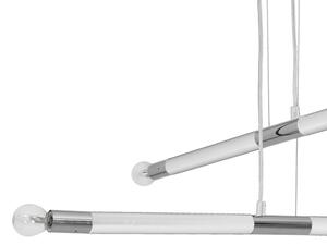 Lampadario su fune BASTONE WHITE 4xE14/40W/230V
