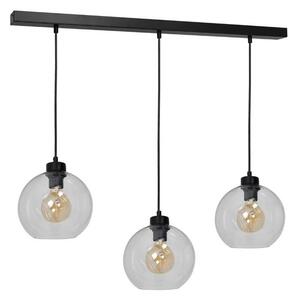 Lampadario su filo SOFIA 3xE27/60W/230V trasparente