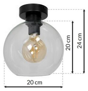 Plafoniera SOFIA 1xE27/60W/230V limpido