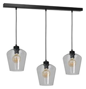 Lampadario su filo SANTIAGO 3xE27/60W/230V limpido