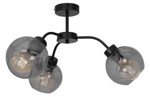 Lampadario a plafone SOFIA 3xE27/60W/230V nero