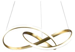 Lampadario LED su filo CAPPIO LED/36W/230V dorato