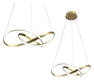 Lampadario LED su filo CAPPIO LED/36W/230V dorato