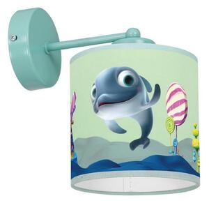 Applique per bambini DOLPHIN 1xE27/60W/230V