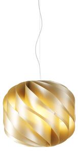 Sospensione Moderna Globe Polilux ® New Gold E Metallo Cromo 1 Luce E27