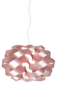 Sospensione Moderna Cloud Polilux ® Pink Metal E Metallo Cromo 1 Luce E14