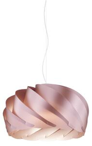 Sospensione Moderna Half Globe Polilux ® Pink Metal E Metallo Cromo 1 Luce E27