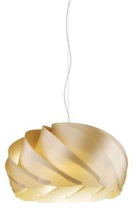 Sospensione Moderna Half Globe Polilux ® New Gold E Metallo Cromo 1 Luce E27