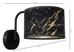 Lampada da parete SENSO 1xE27/60W/230V nera