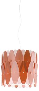 Sospensione Moderna Amanda Polilux ® Rame E Metallo Cromo 1 Luce E27