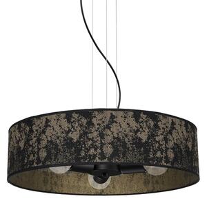 Lampadario su filo SATINO 3xE27/60W/230V oro