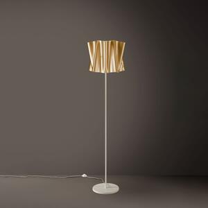 Piantana Moderna Folio Polilux ® New Gold E Metallo 1 Luce E27