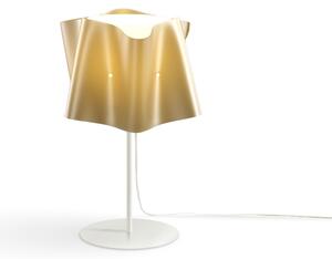 Lampada Da Scrivania Moderna Folio Polilux ® New Gold E Metallo 1 Luce E27