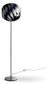 Piantana Moderna Globe Polilux ® Nero E Metallo 1 Luce E27