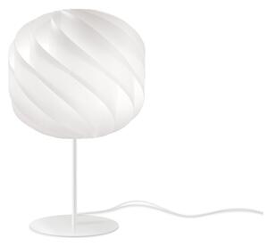 Lampada Da Scrivania-Ufficio Moderna Globe Polilux ® Bianco E Metallo 1 Luce E27