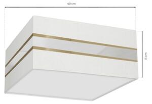 Plafoniera ULTIMO 2xE27/60W/230V bianca