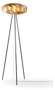 Piantana Moderna Flat Polilux ® New Gold E Metallo 1 Luce E27