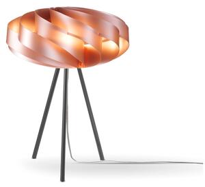 Lampada Da Scrivania-Ufficio Moderna Flat Polilux ® Rame E Metallo 1 Luce E27