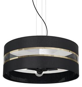 Lampadario su filo ULTIMO 3xE27/60W/230V nero