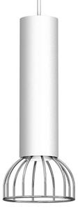Lampadario su corda DANTE 1xGU10/25W/230V argento/cromo lucido