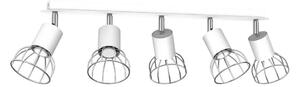 Luce Spot DANTE 5xGU10/25W/230V bianco/cromo lucido