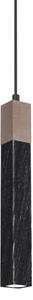 Lampadario su corda SOLO 1xGU10/MR11/40W/230V nero