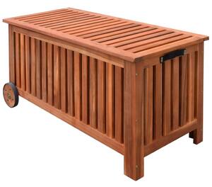 Baule da Giardino 118x52x58 cm in Legno