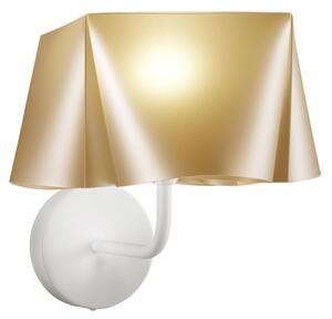 Applique Moderna Wanda Polilux ® New Gold E Metallo 1 Luce E14