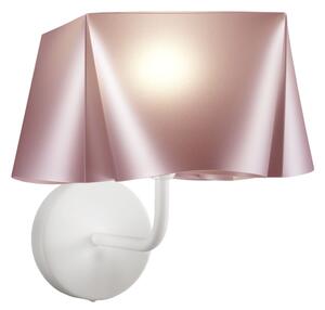 Applique Moderna Wanda Polilux ® Pink Metal E Metallo 1 Luce E14