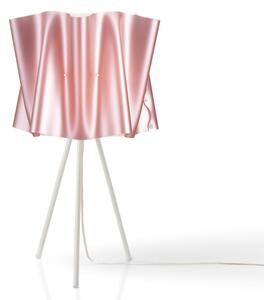 Lampada Da Scrivania Moderna 3 Piedi Folio Polilux ® Pink Metal 1 Luce E27