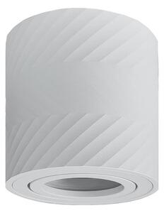 Prezent 71110 - Faretto LOTAR 1xGU10/50W/230V diam. 8 cm, bianco