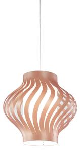 Sospensione Moderna Larga Helios Polilux ® Rame 1 Luce E27