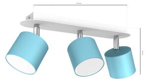 Faretto DIXIE 3xGX53/11W/230V blu