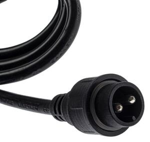 Da esterno catena decorativa GHIRLANDA 10xE27/15W/230V 10m IP44