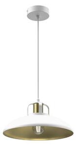 Lampadario su filo FELIX 1xE27/60W/230V bianco