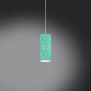 Sospensione Moderna Pois Polilux ® Verde Pastello 1 Luce E27