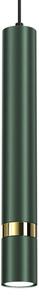 Lampada a sospensione su cavo JOKER 1xGU10/25W/230V verde/oro