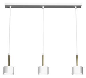 Lampadario su corda ARENA 3xGX53/11W/230V bianco/oro