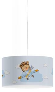 Sospensione Moderna Decokids Polilux ® Grafica Fly 1 Luce E27