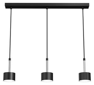 Lampadario su corda ARENA 3xGX53/11W/230V nero/cromo