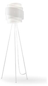 Piantana Moderna 3 Piedi Bea Polilux ® Bianco E Metallo 1 Luce E27