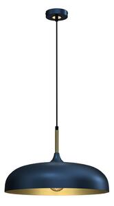 Lampadario su corda LINCOLN 1xE27/60W/230V d. 45 cm blu