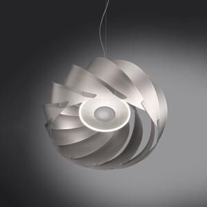 Sospensione Moderna Half Globe Polilux ® Argento Metallo Cromo 1 Luce E27