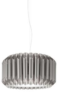Sospensione Moderna Louise Polilux ® Argento E Metallo Cromo 1 Luce E27