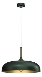 Brilagi - Lampadario a sospensione con filo ABRAHAM 1xE27/60W/230V diametro 45 cm verde