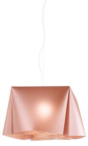 Sospensione Moderna Wanda Polilux ® Rame E Metallo Cromo 1 Luce E27 D45Cm