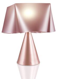 Lampada Da Scrivania Moderna Wanda Polilux ® Pink Metal 1 Luce E14