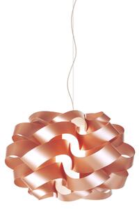Sospensione Moderna Cloud Polilux ® Rame E Metallo Cromo 1 Luce E27 D.50Cm