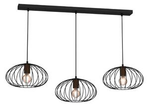 Lampadario su corda MERIDIANO 3xE27/60W/230V